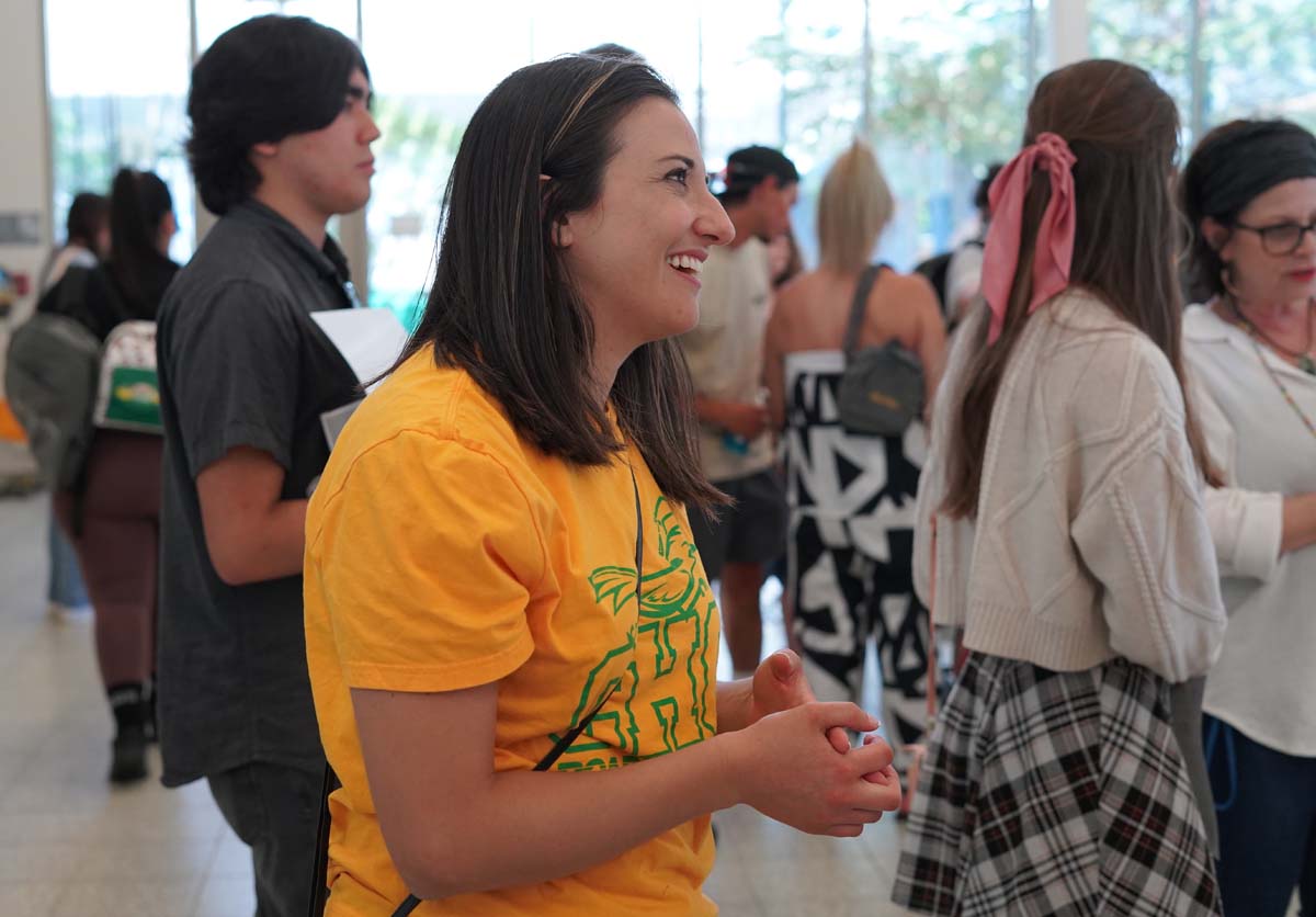 Students at Roadrunner Rally