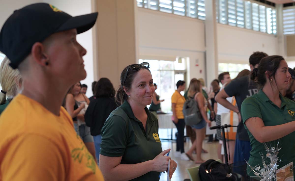 Students at Roadrunner Rally