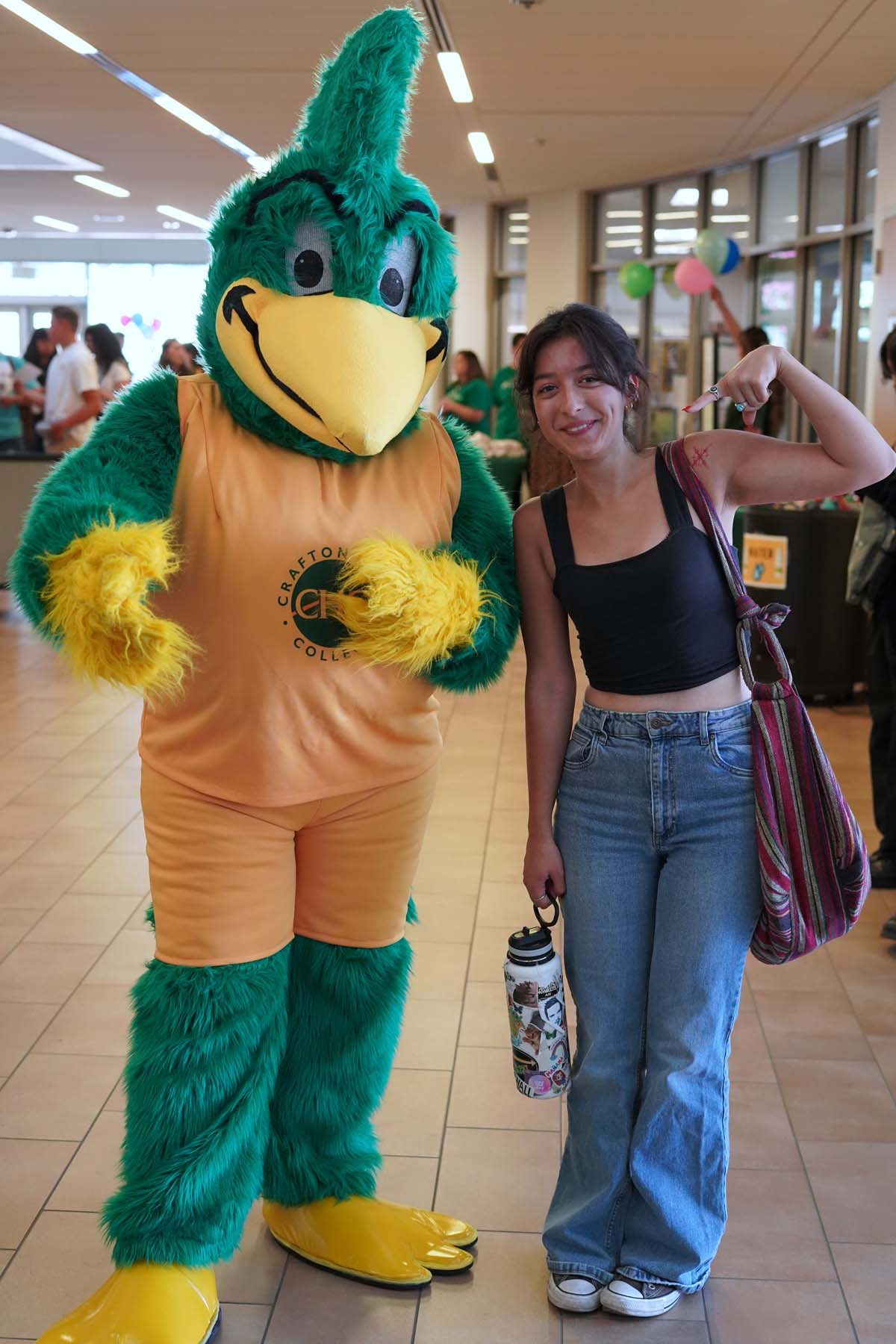 Students at Roadrunner Rally