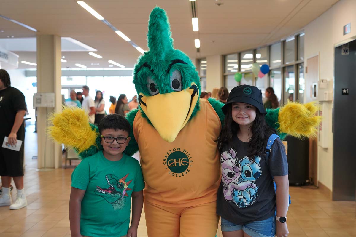 Students at Roadrunner Rally