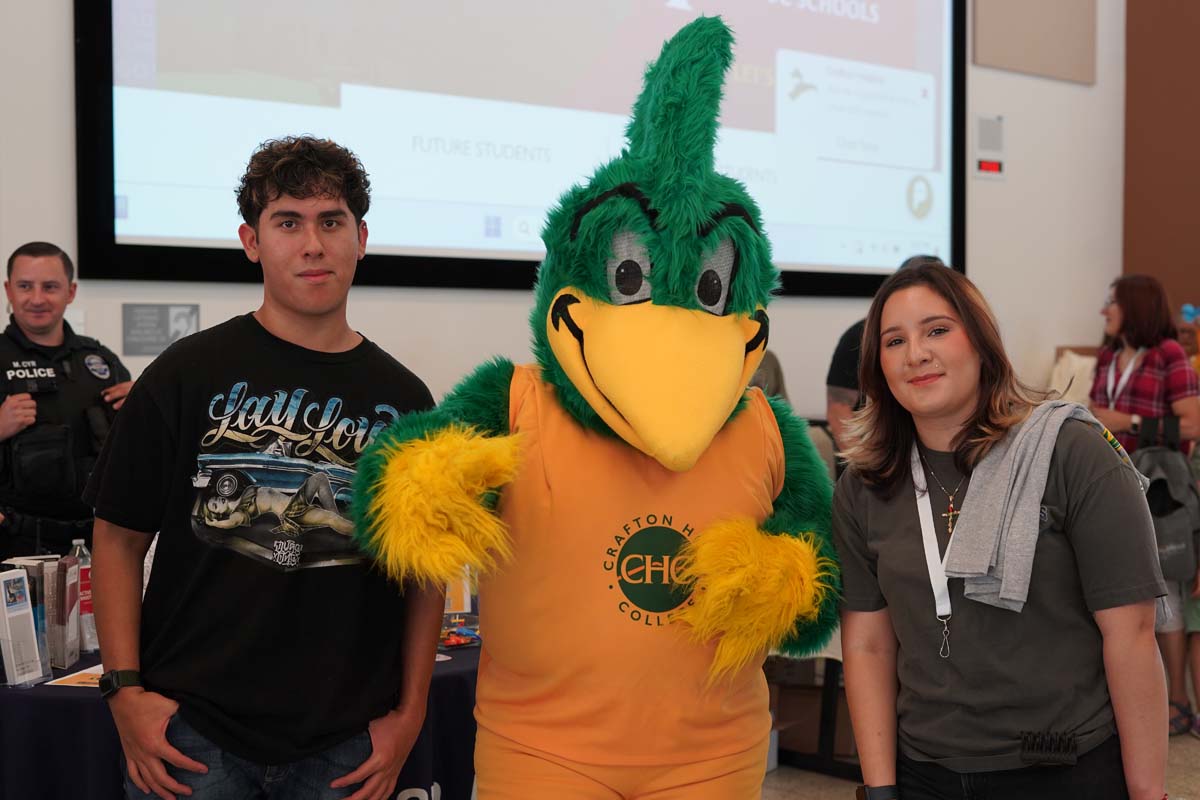 Students at Roadrunner Rally