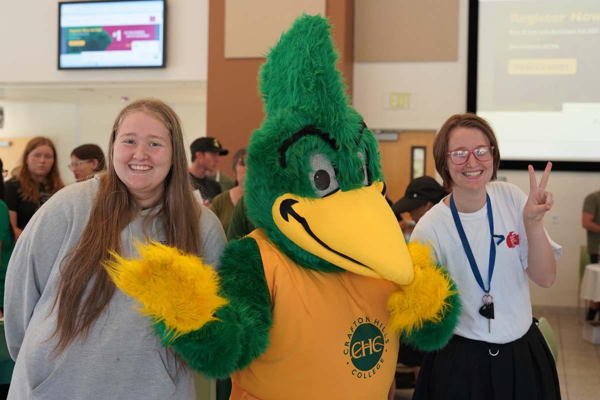 Students at Roadrunner Rally