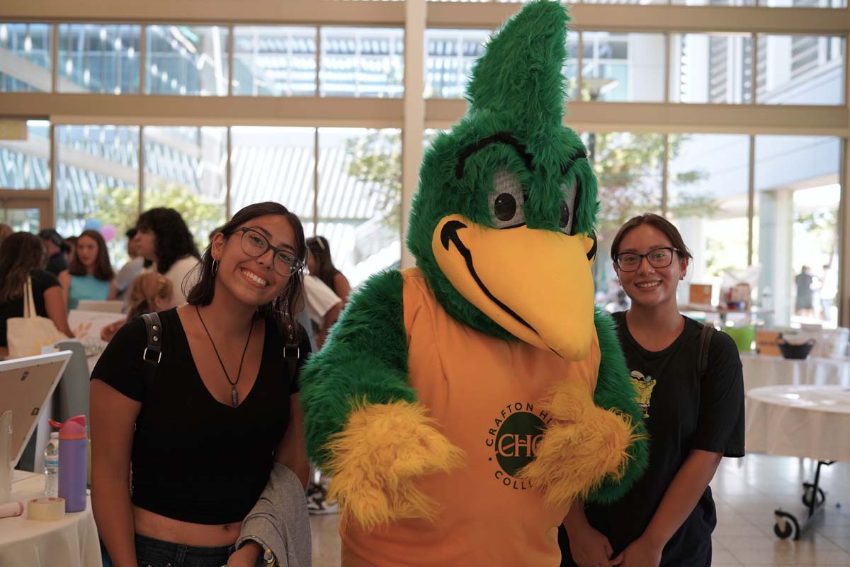 Students at Roadrunner Rally