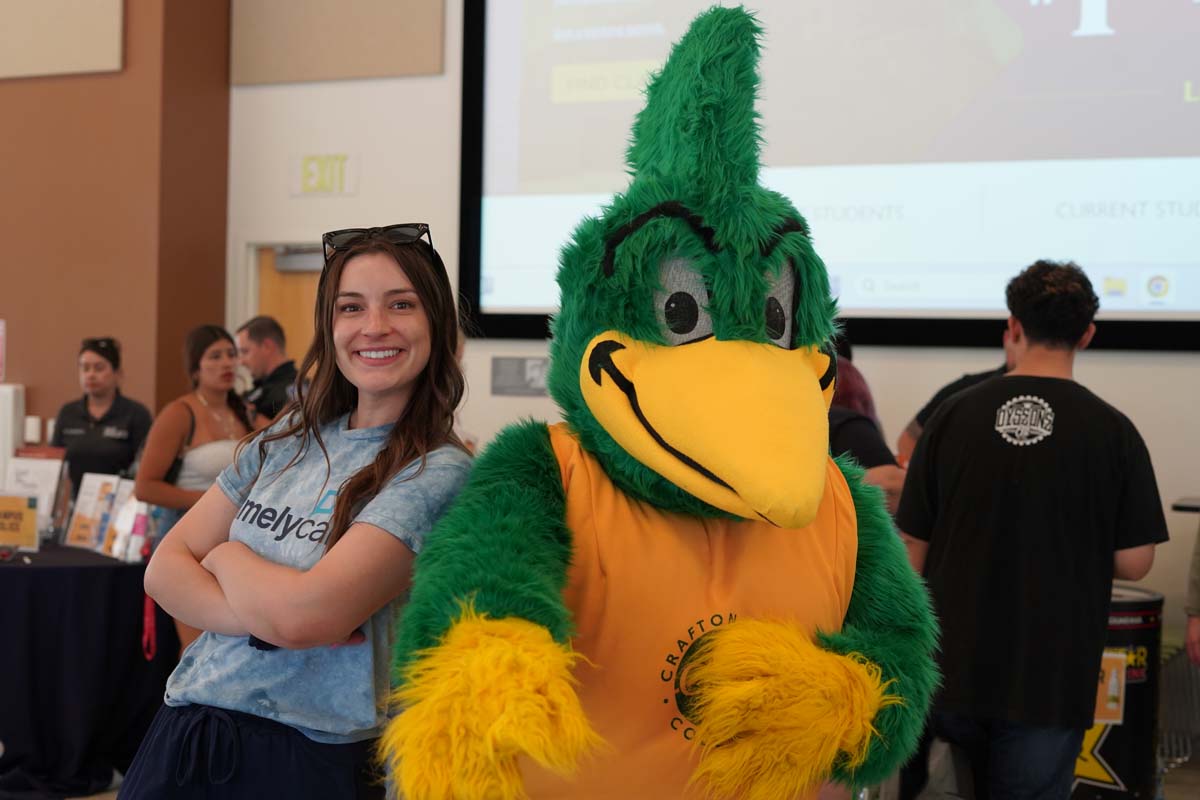 Students at Roadrunner Rally