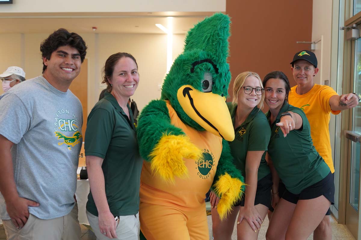 Students at Roadrunner Rally