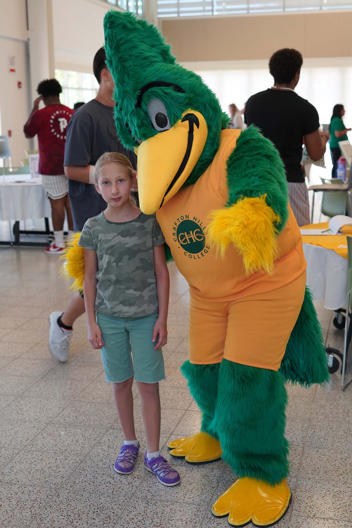 Students at Roadrunner Rally