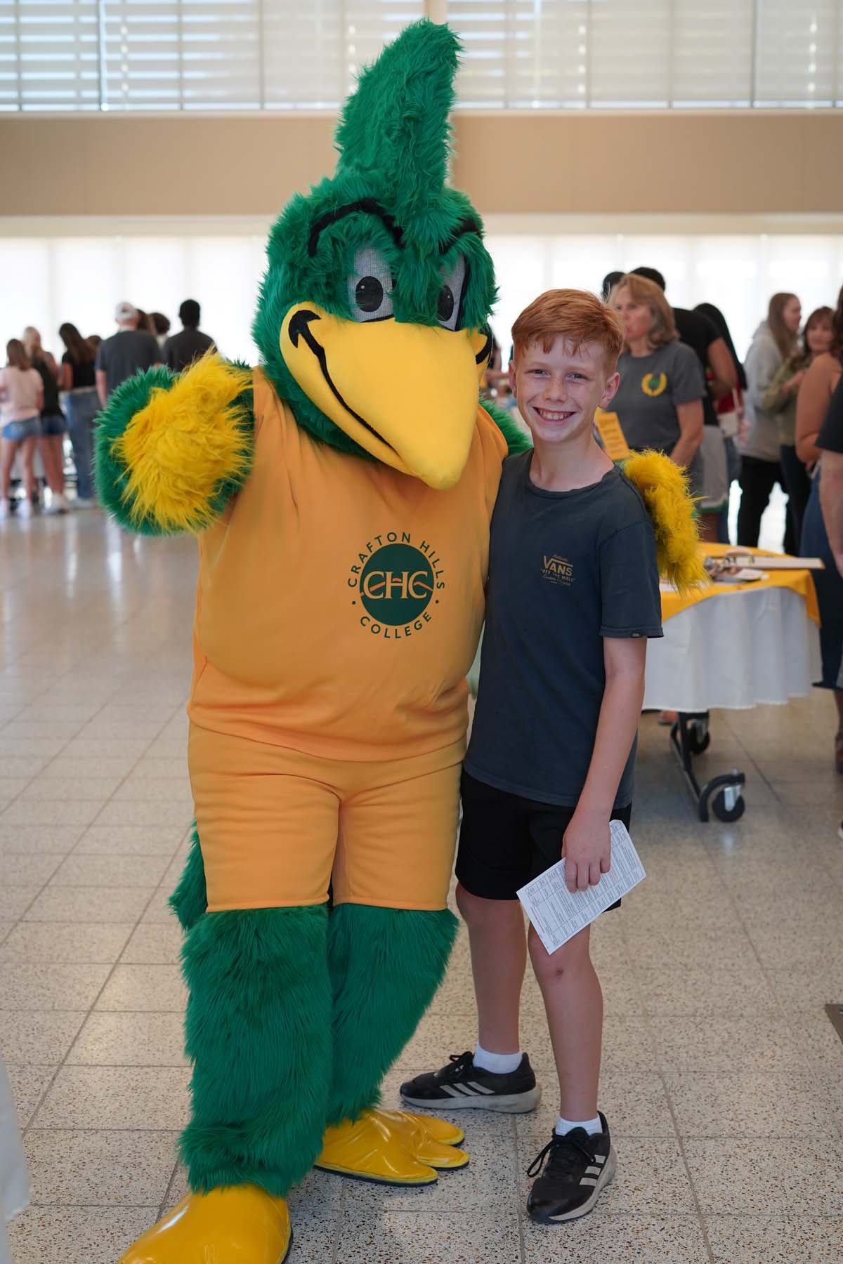 Students at Roadrunner Rally