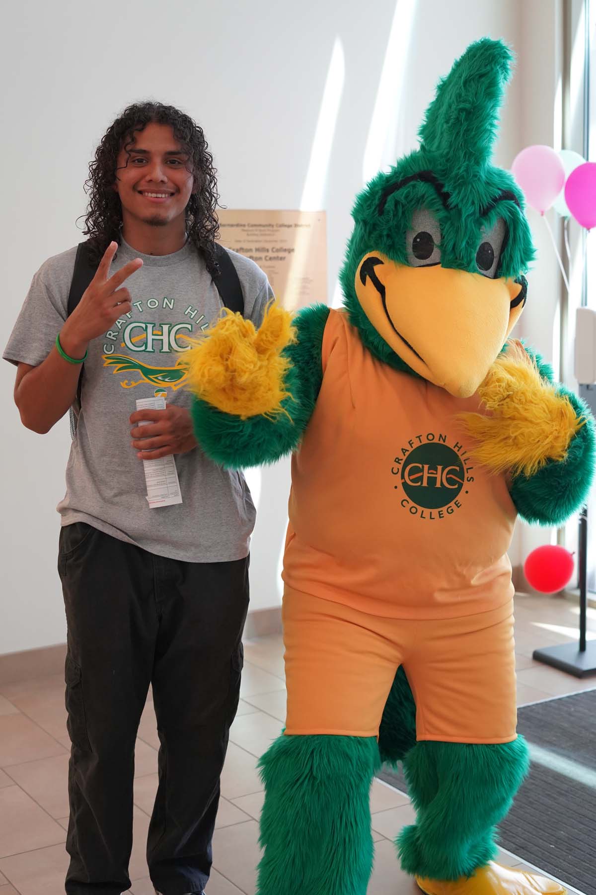 Students at Roadrunner Rally