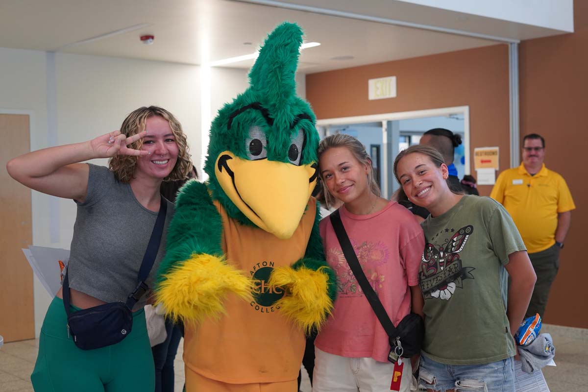 Students at Roadrunner Rally