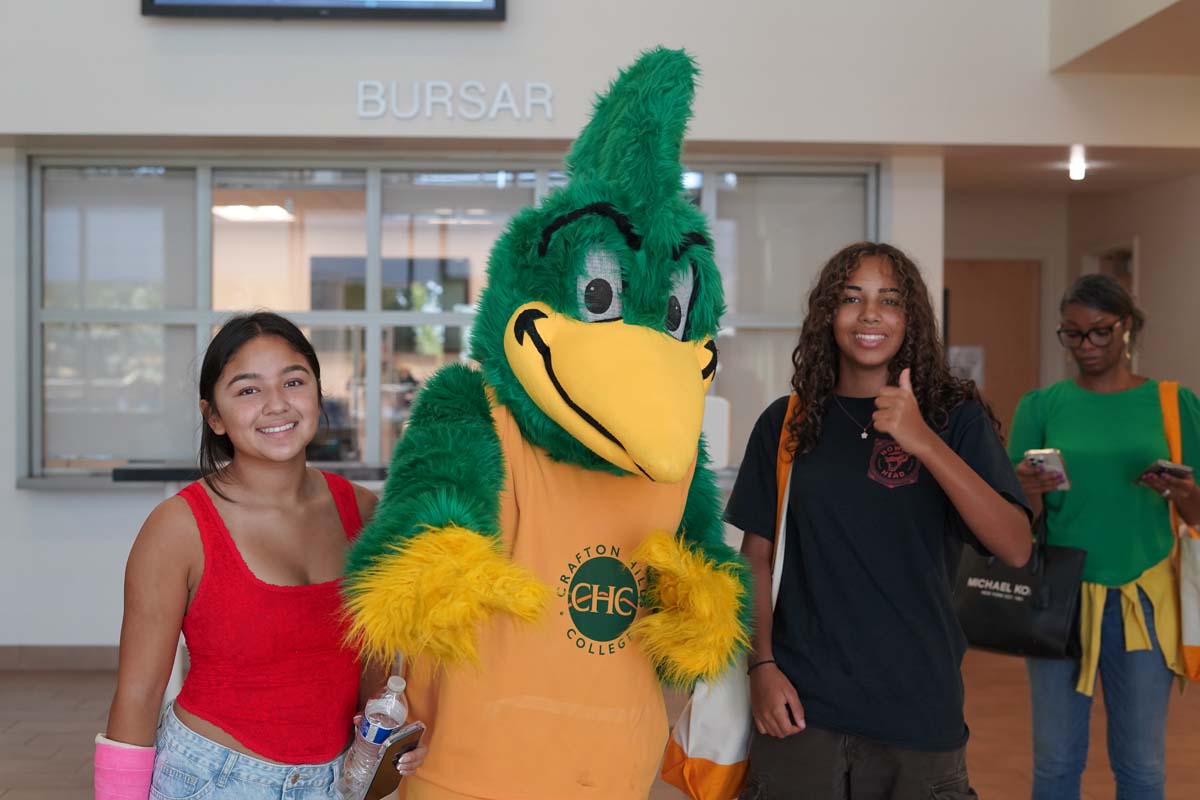 Students at Roadrunner Rally