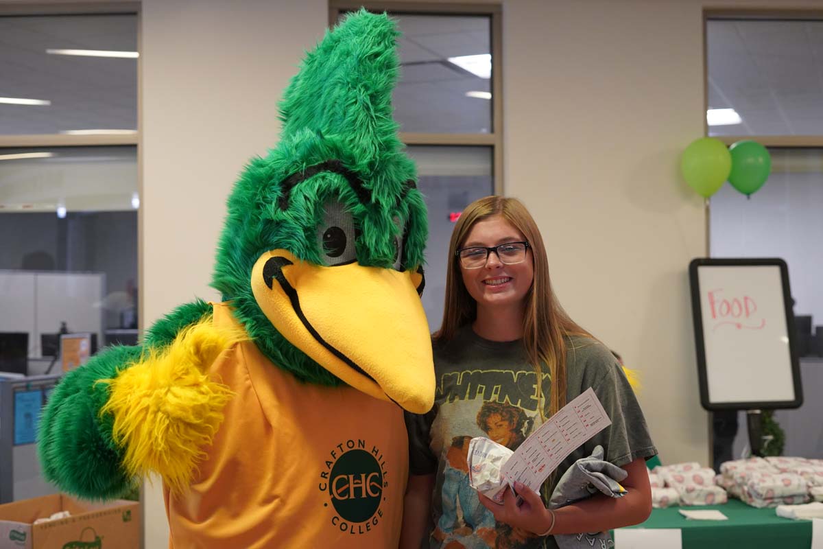 Students at Roadrunner Rally