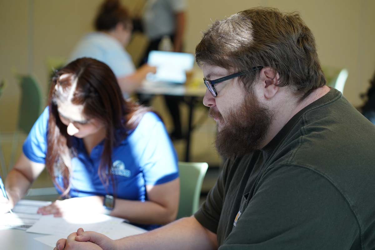 CHC Students at CSUSB Admit Day with mascots