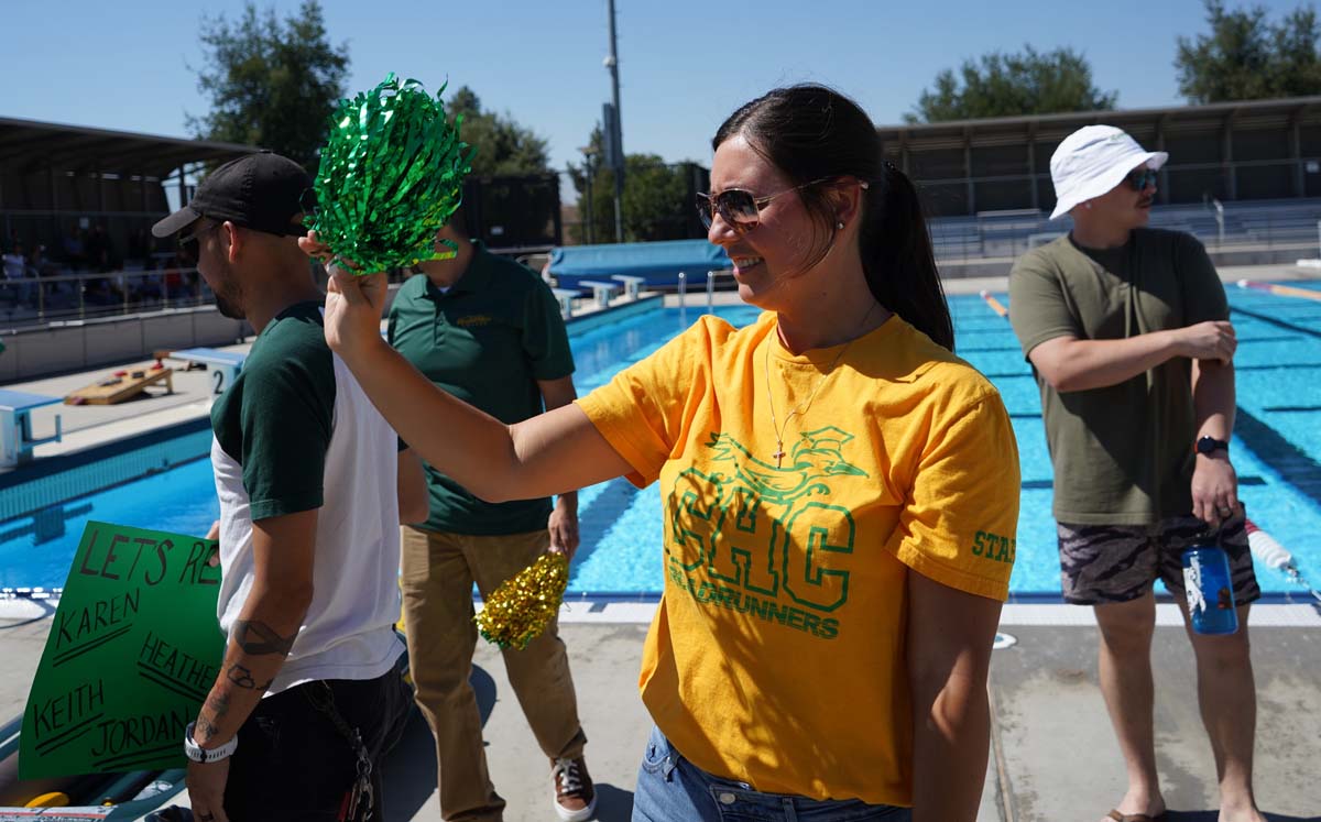 Employees at SBCCD Olympics