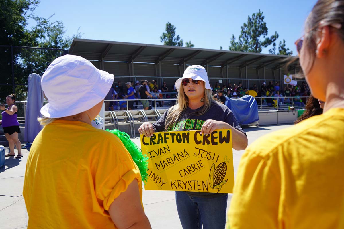 Employees at SBCCD Olympics