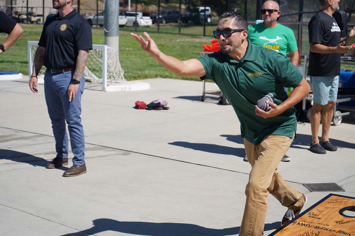 Employees at SBCCD Olympics