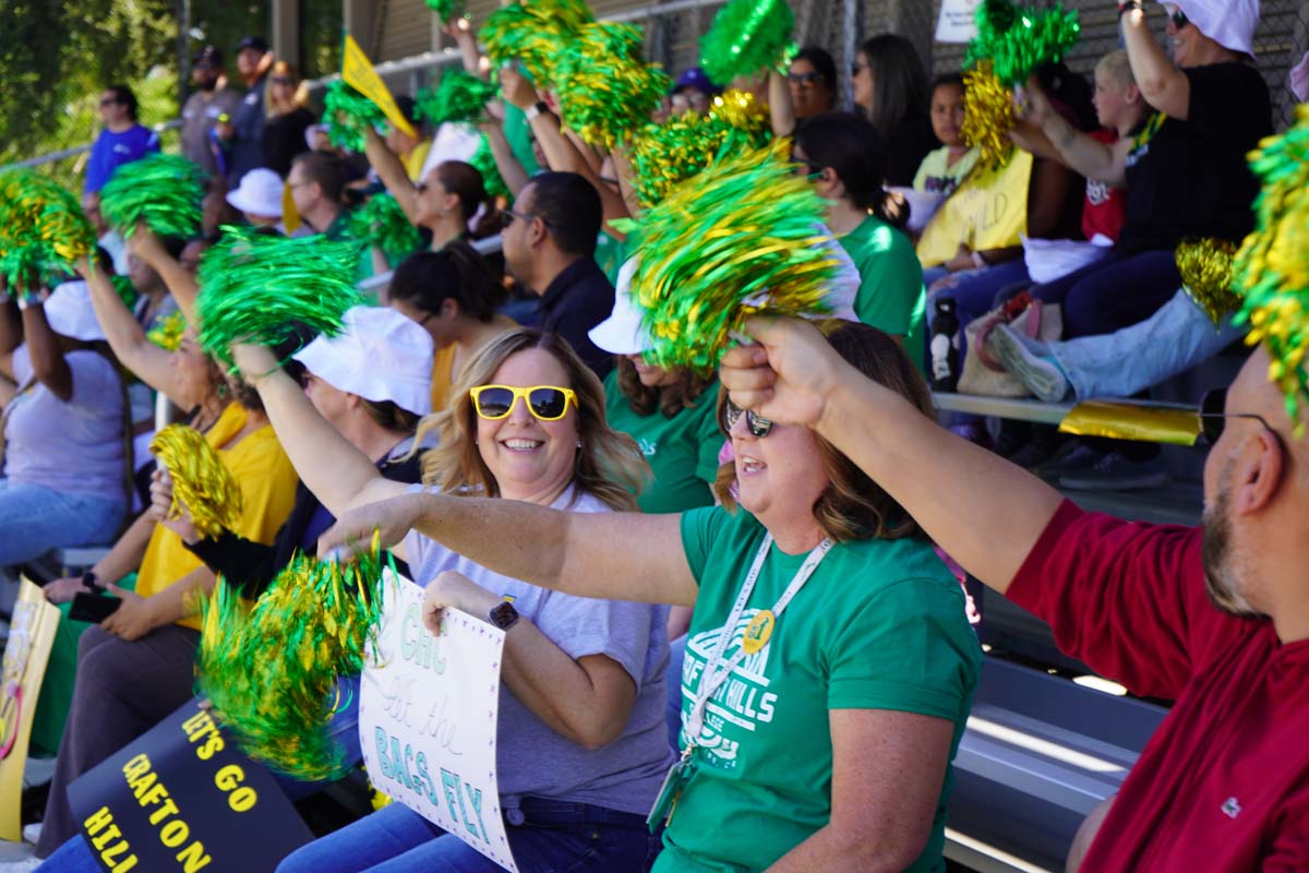 Employees at SBCCD Olympics