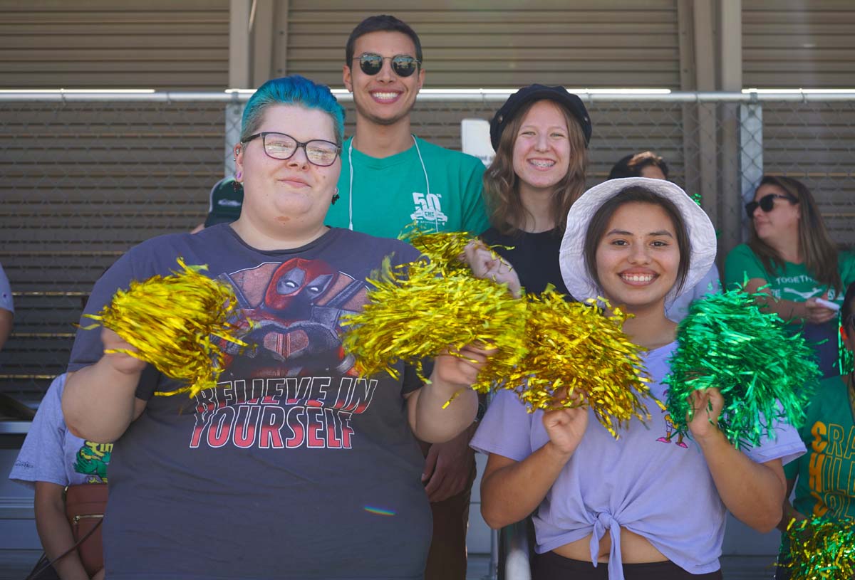 Employees at SBCCD Olympics