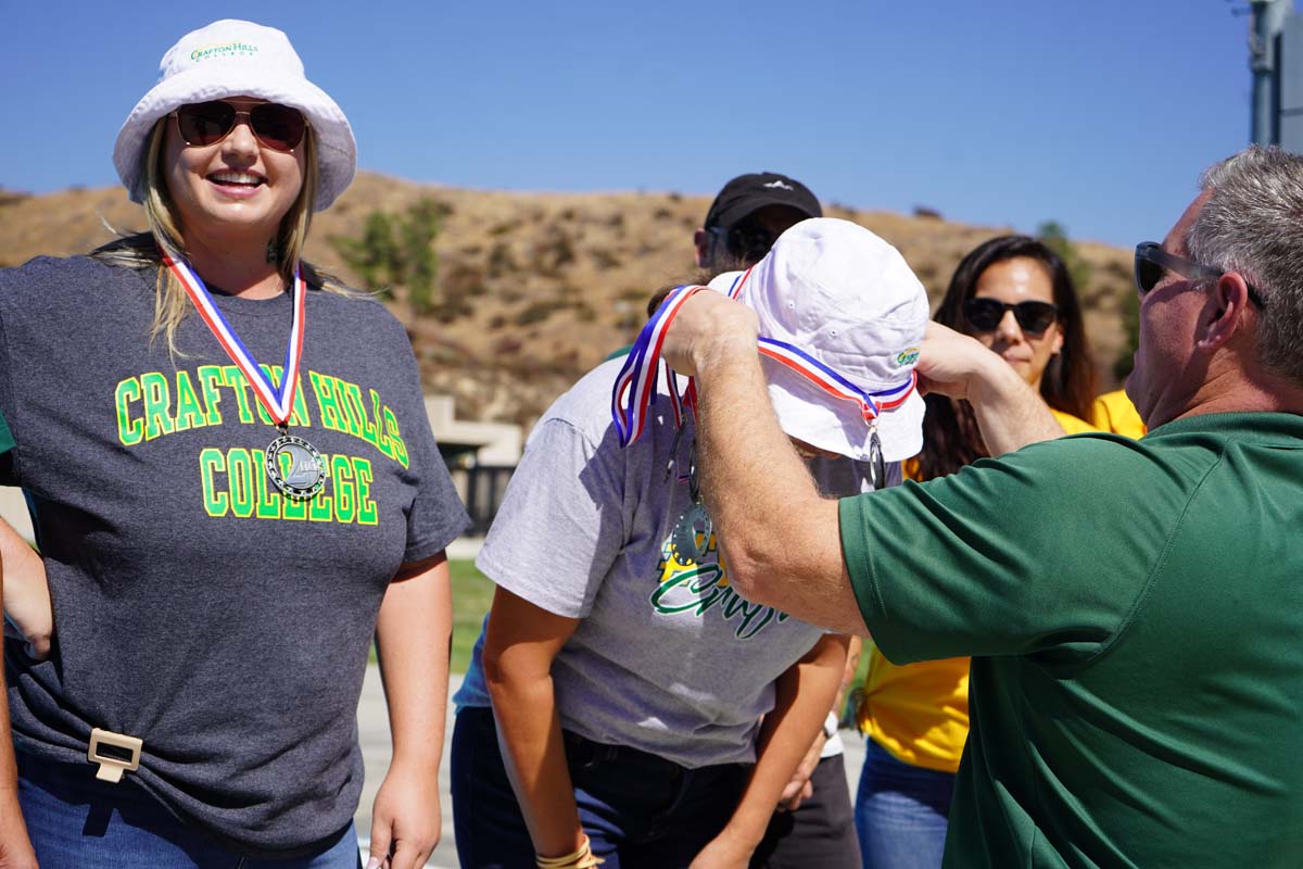 Employees at SBCCD Olympics