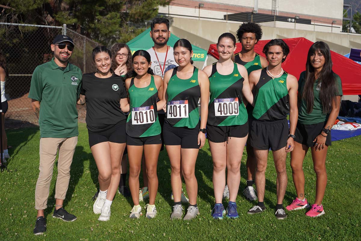 Cross Country team at meet.