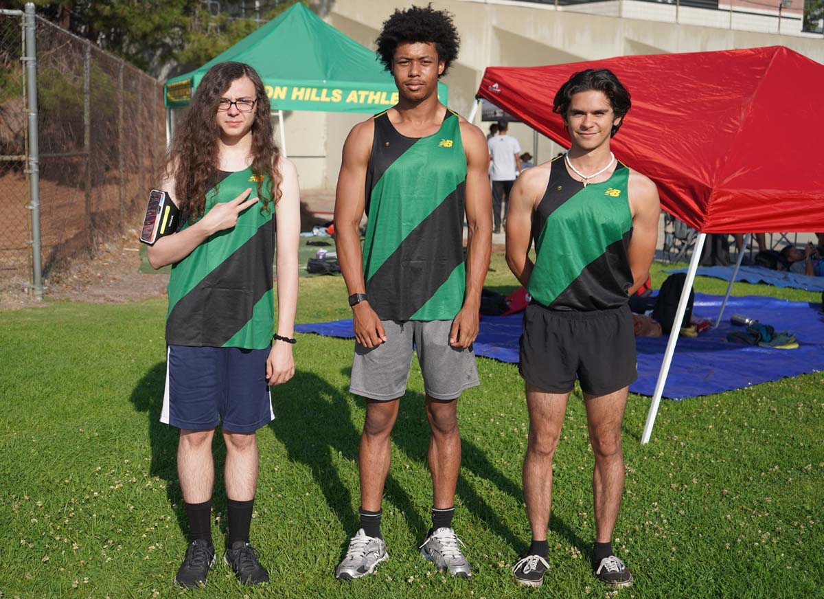 Cross Country team at meet.