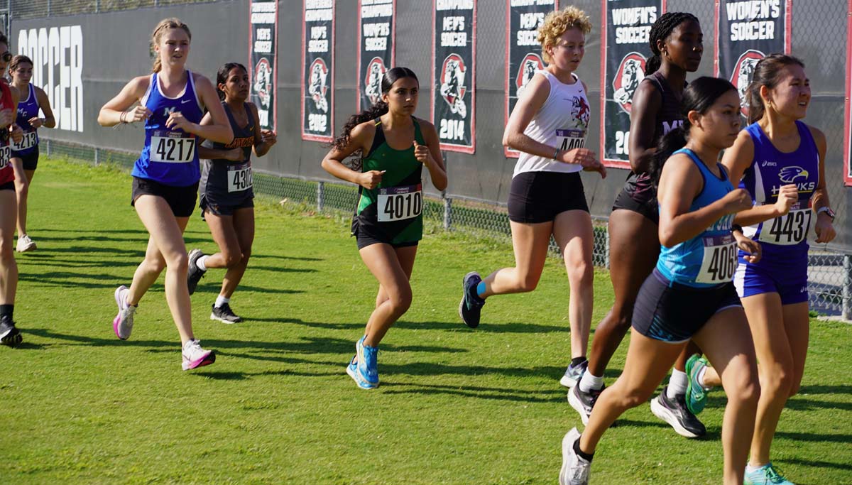 Cross Country team at meet.