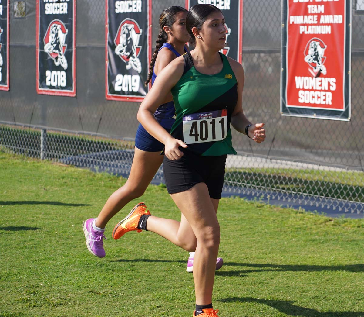 Cross Country team at meet.