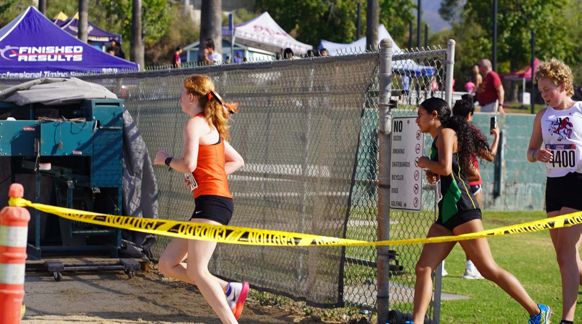 Cross Country team at meet.