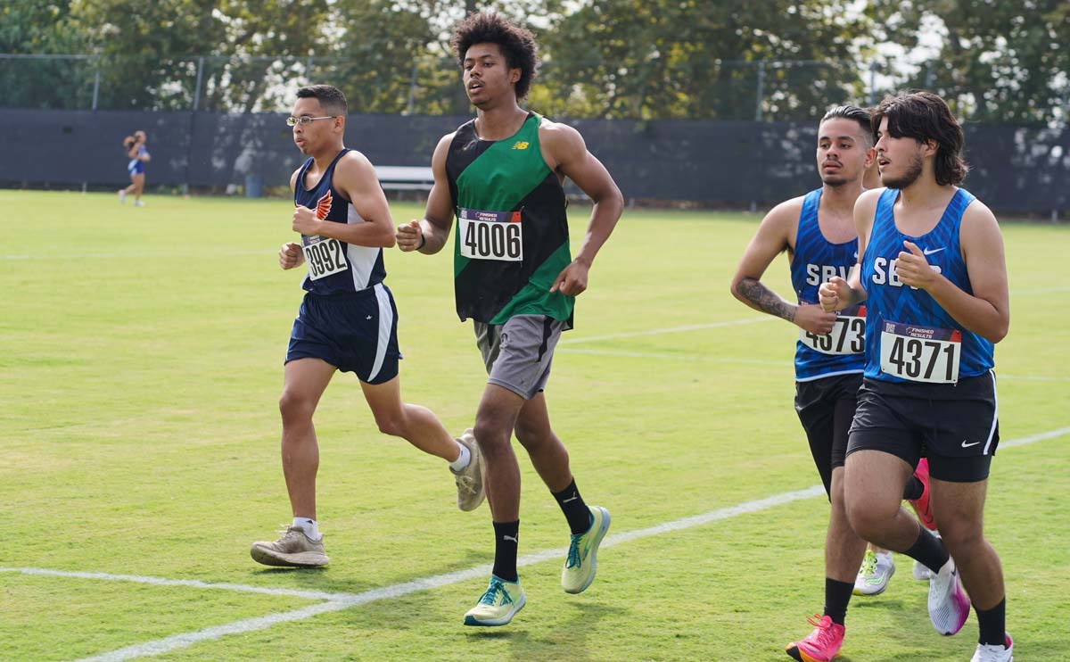 Cross Country team at meet.