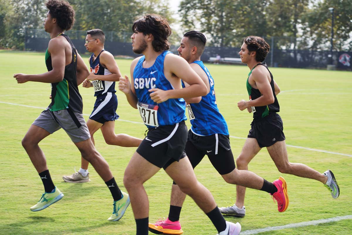 Cross Country team at meet.