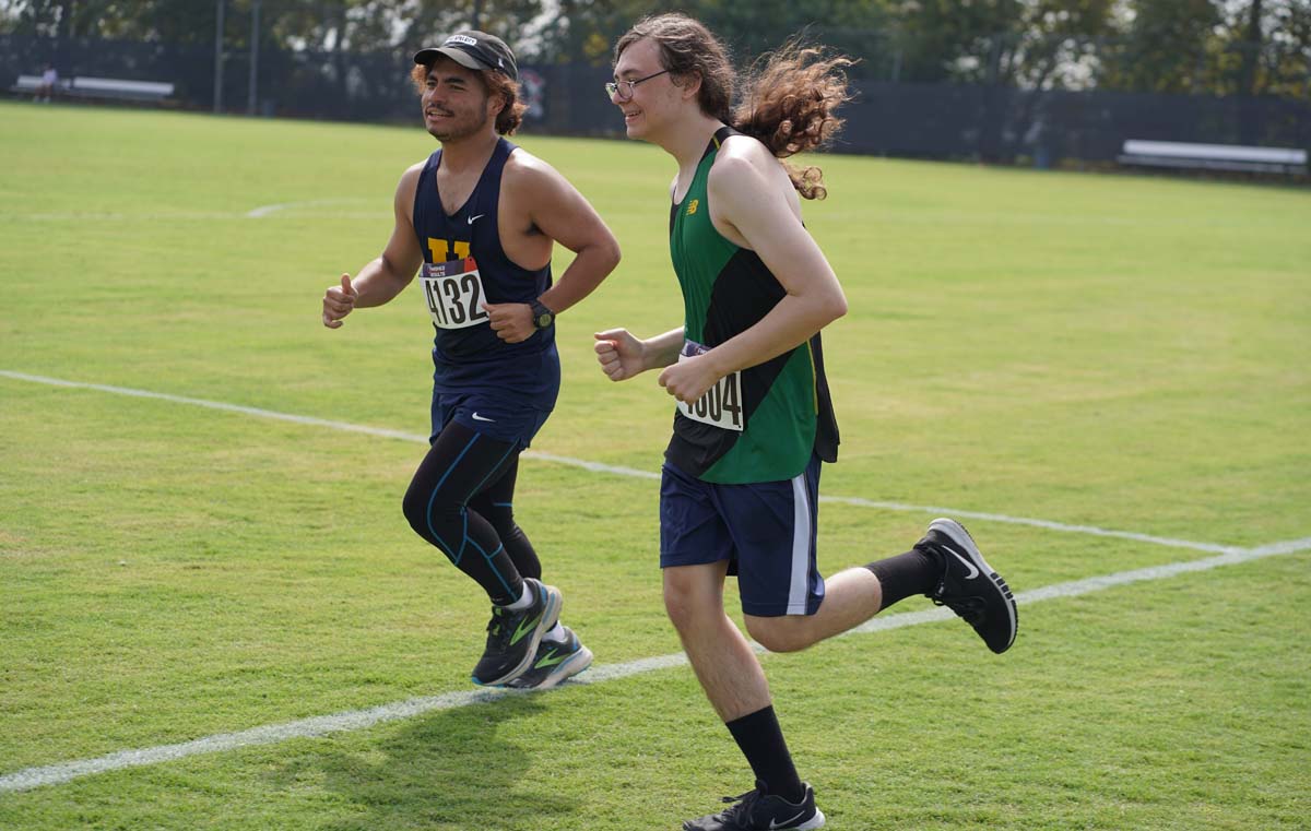 Cross Country team at meet.