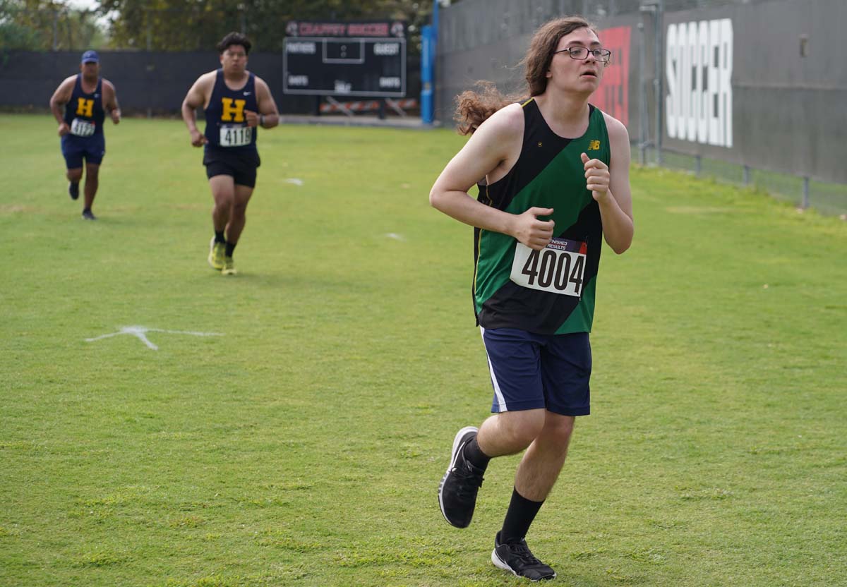 Cross Country team at meet.