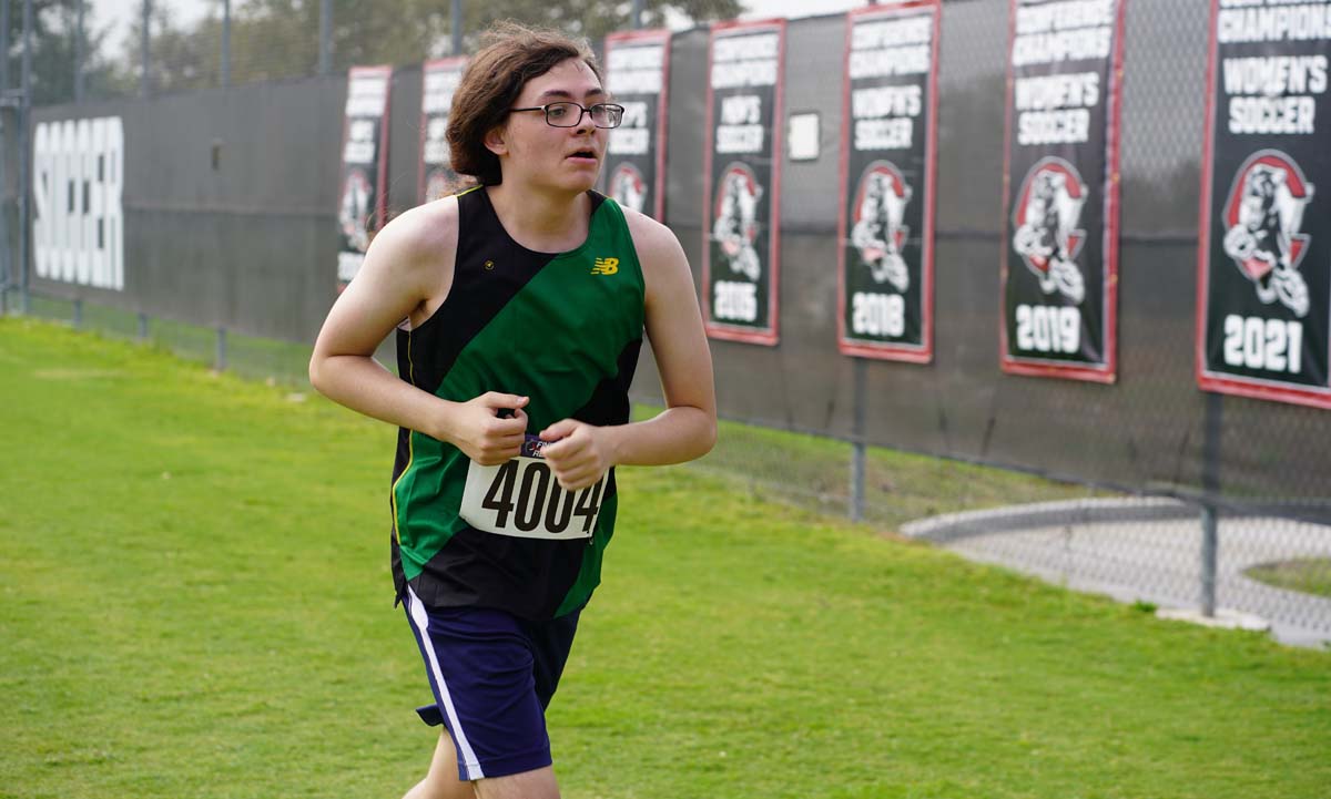 Cross Country team at meet.