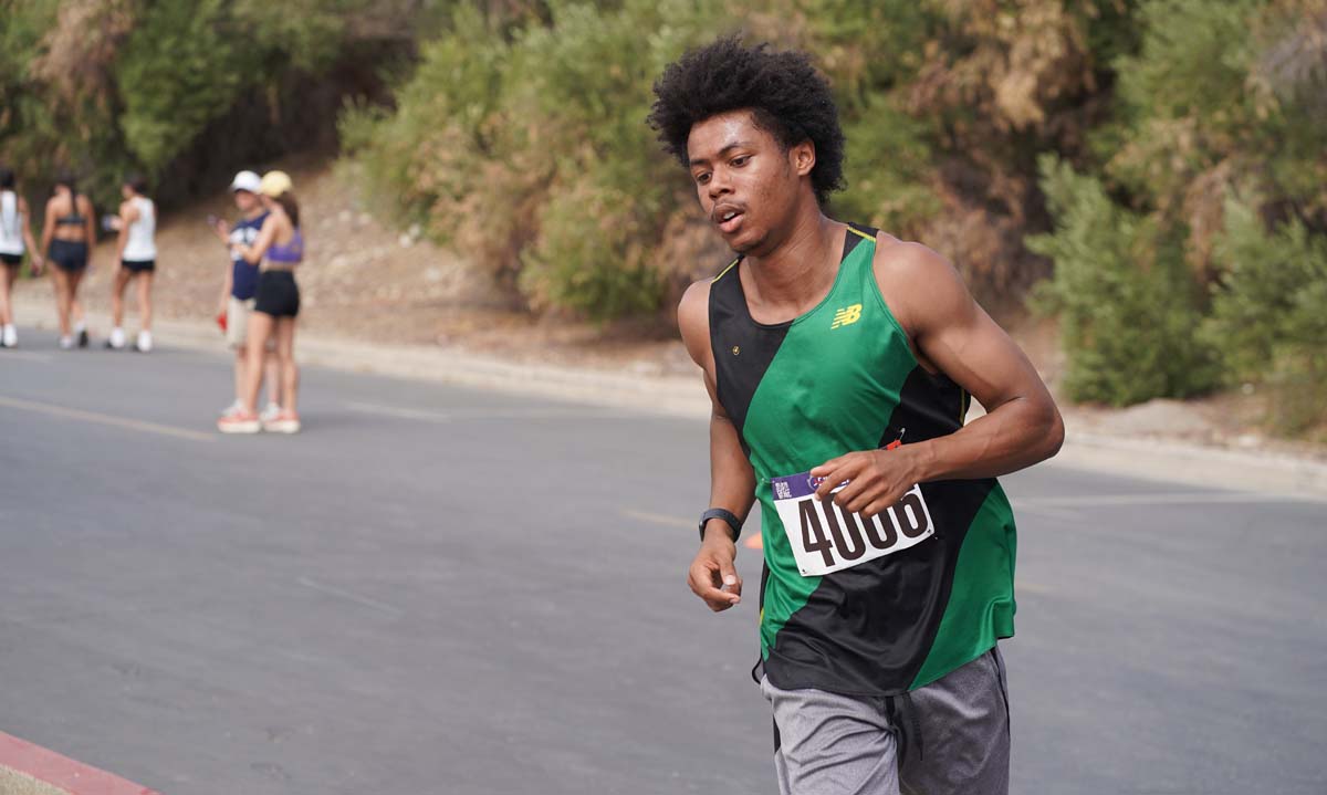 Cross Country team at meet.