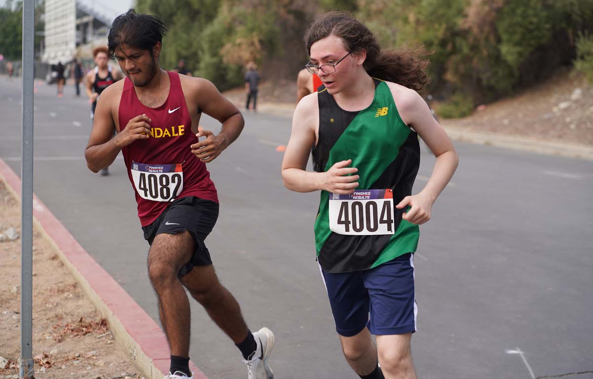 Cross Country team at meet.