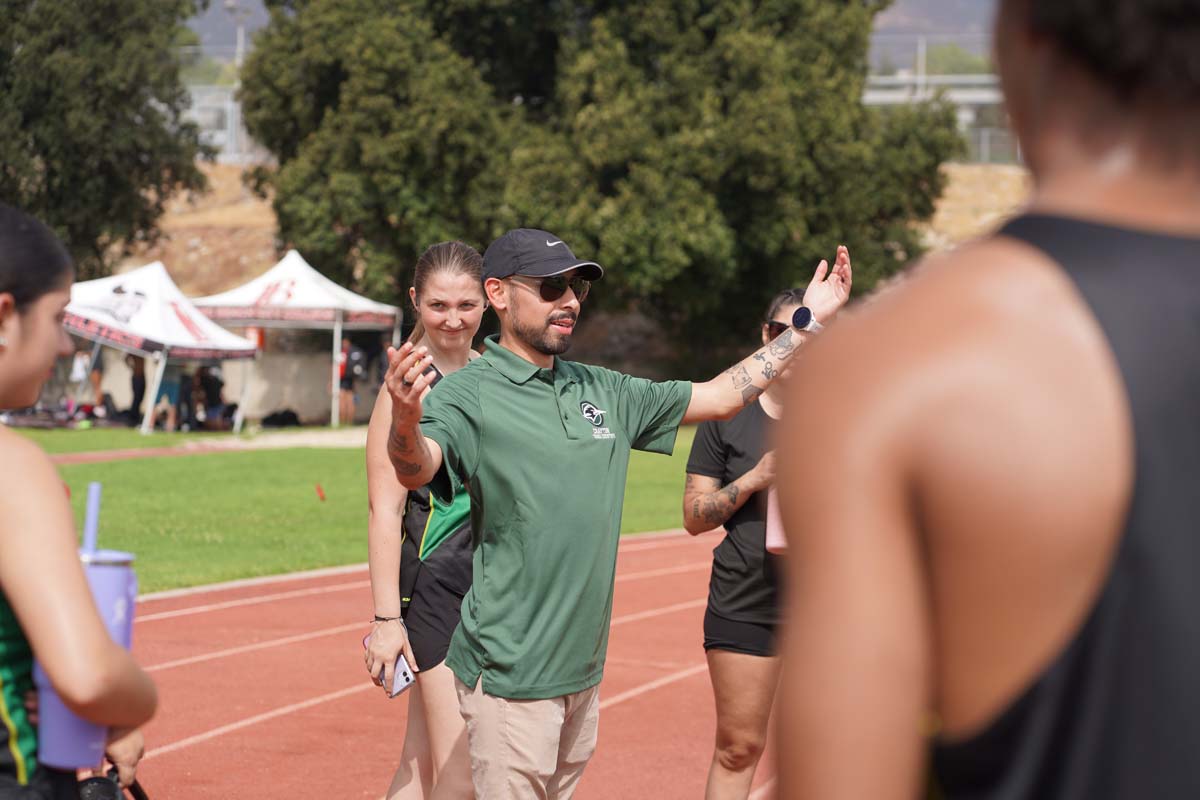 Cross Country team at meet.