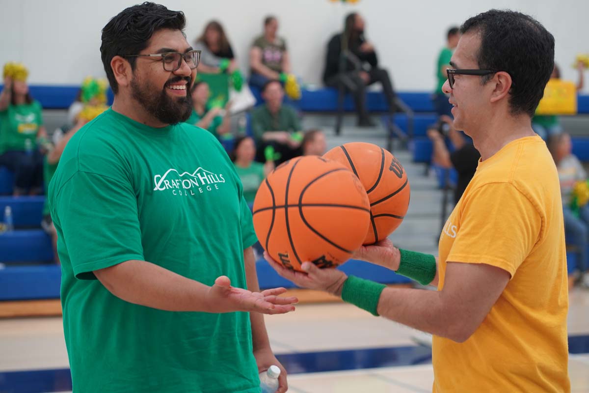 SBCCD Employees at the SBCCD Olympics.