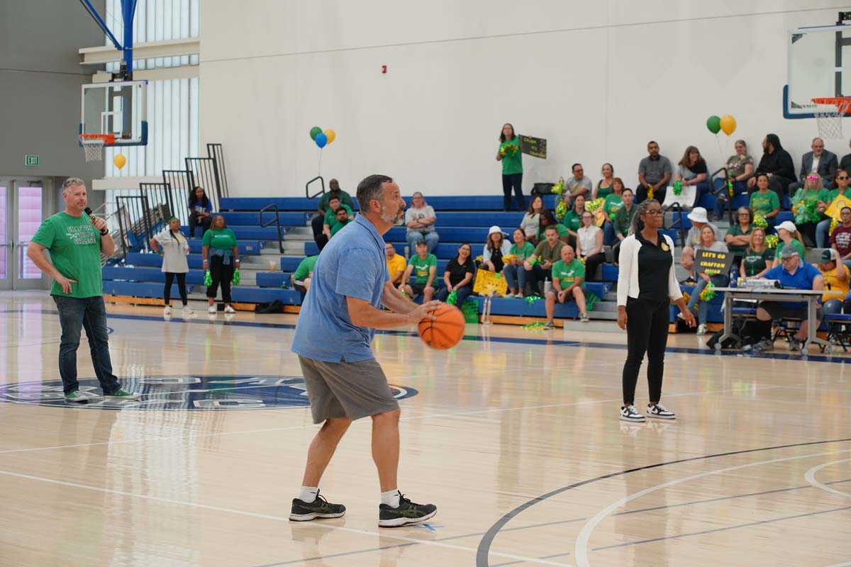 SBCCD Employees at the SBCCD Olympics.