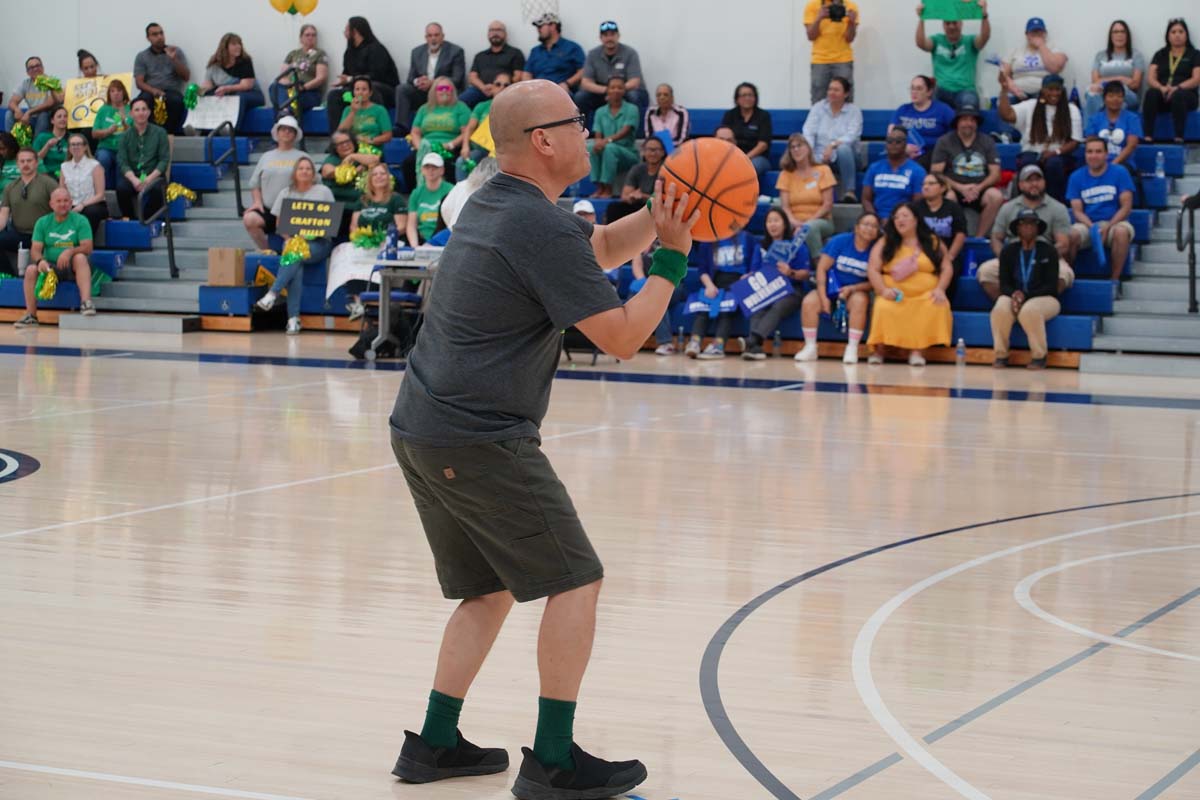 SBCCD Employees at the SBCCD Olympics.