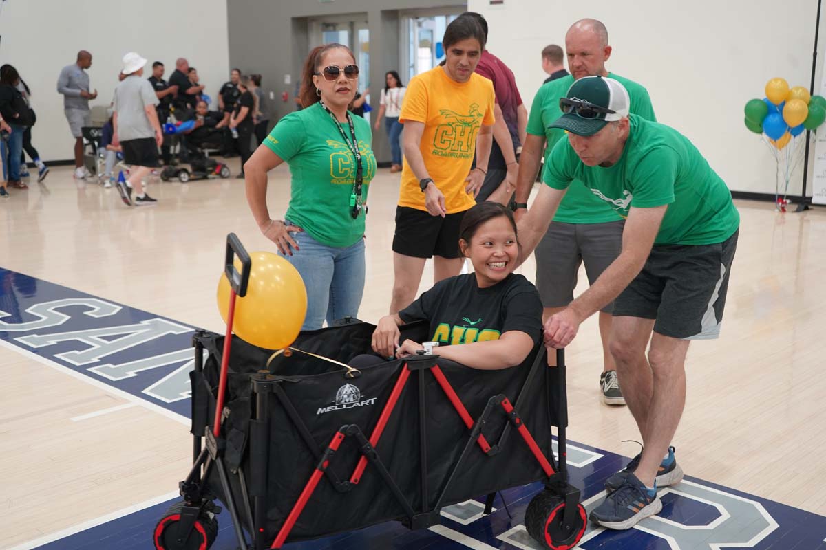 SBCCD Employees at the SBCCD Olympics.