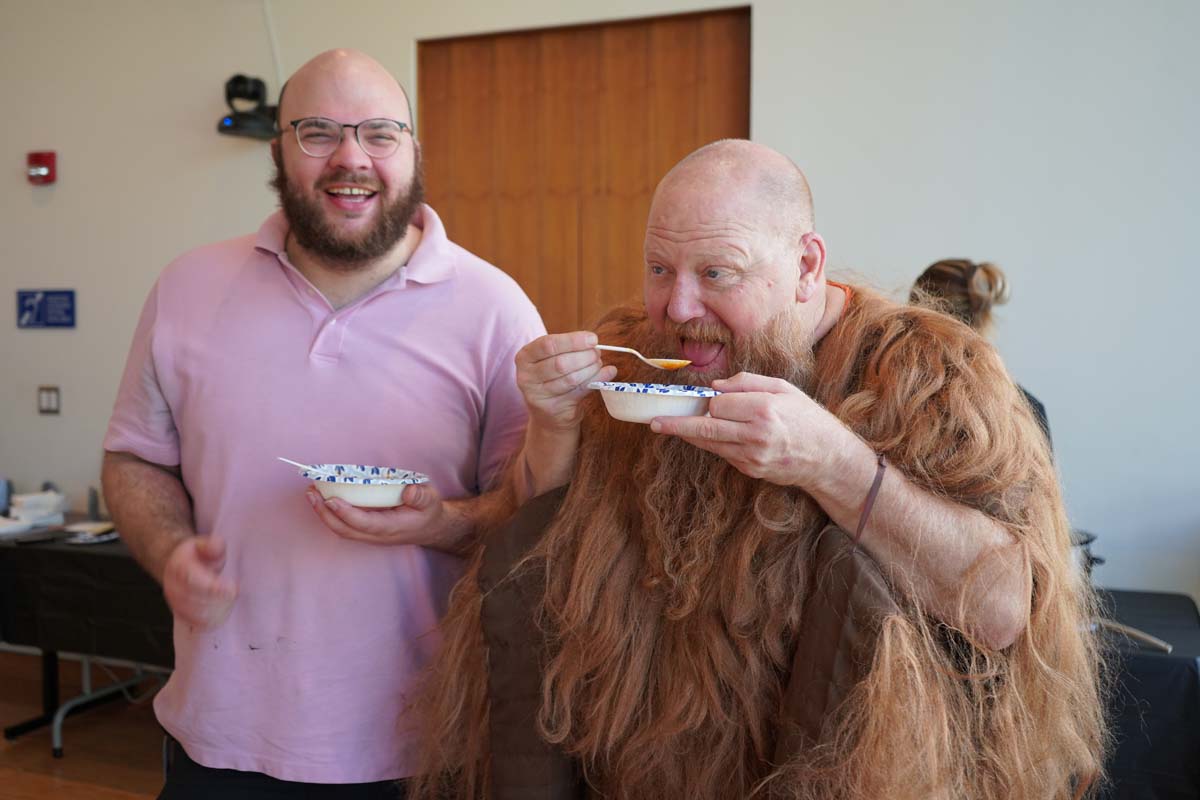 CHC staff and faculty attend a chili cook off.