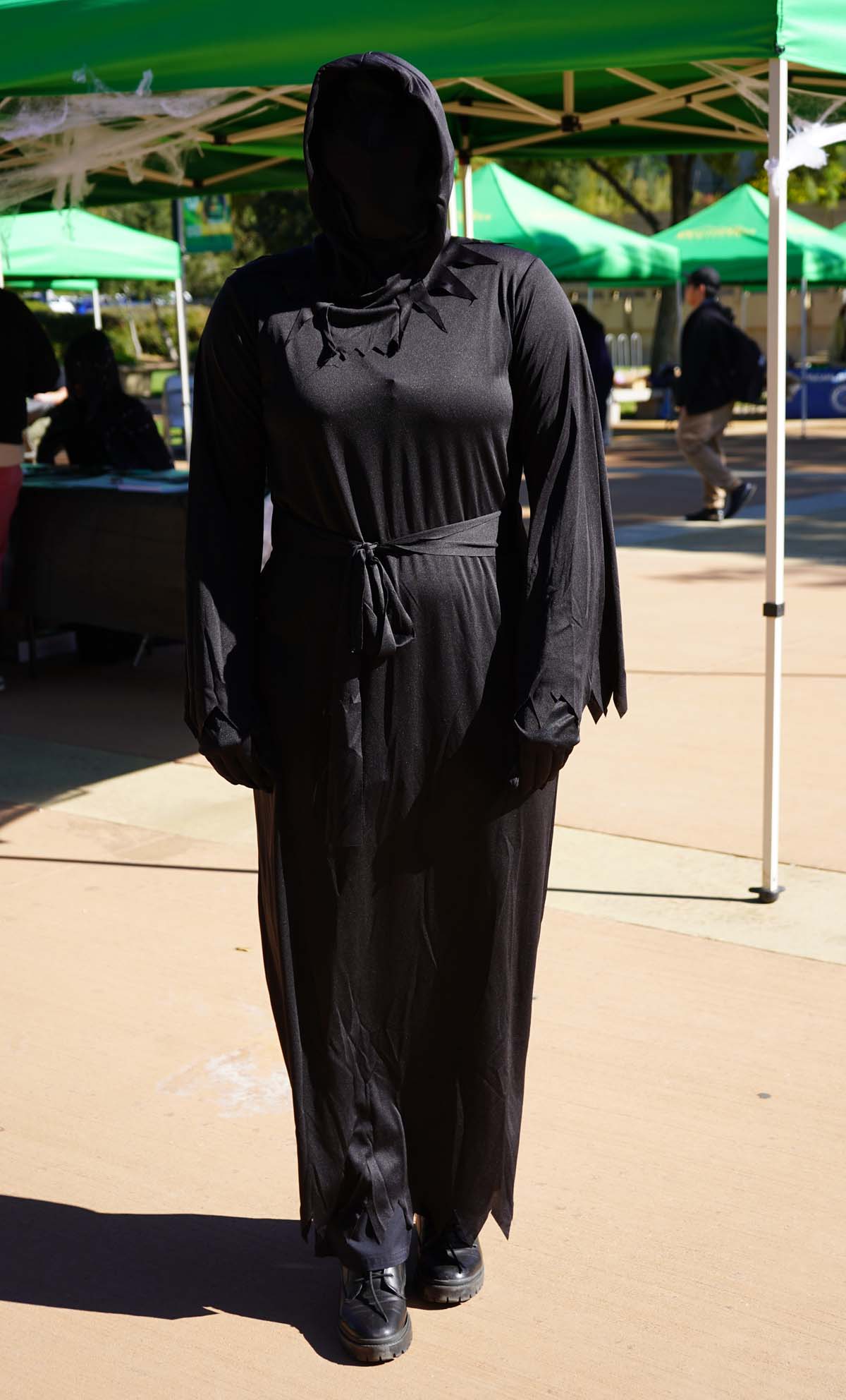 Students in costume at Halloween-themed Club Rush.