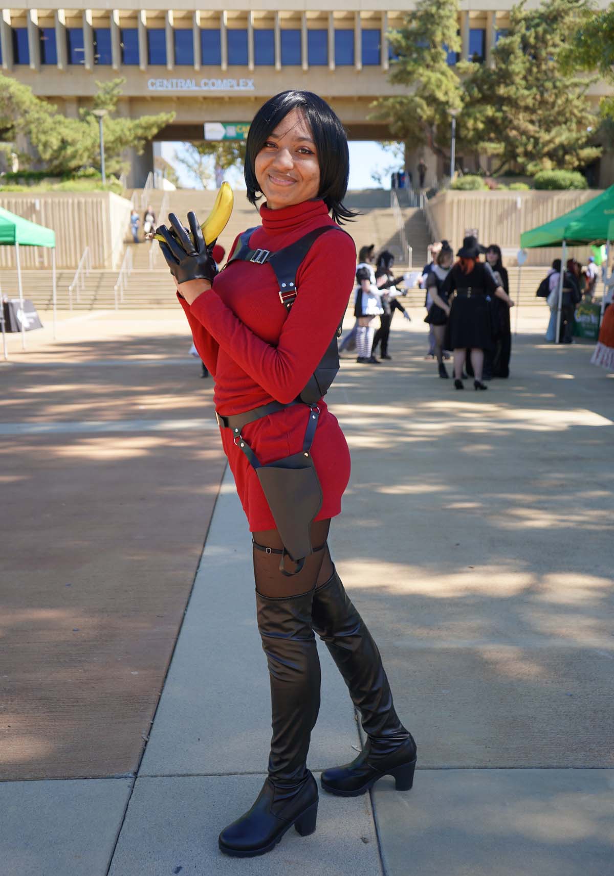 Students in costume at Halloween-themed Club Rush.