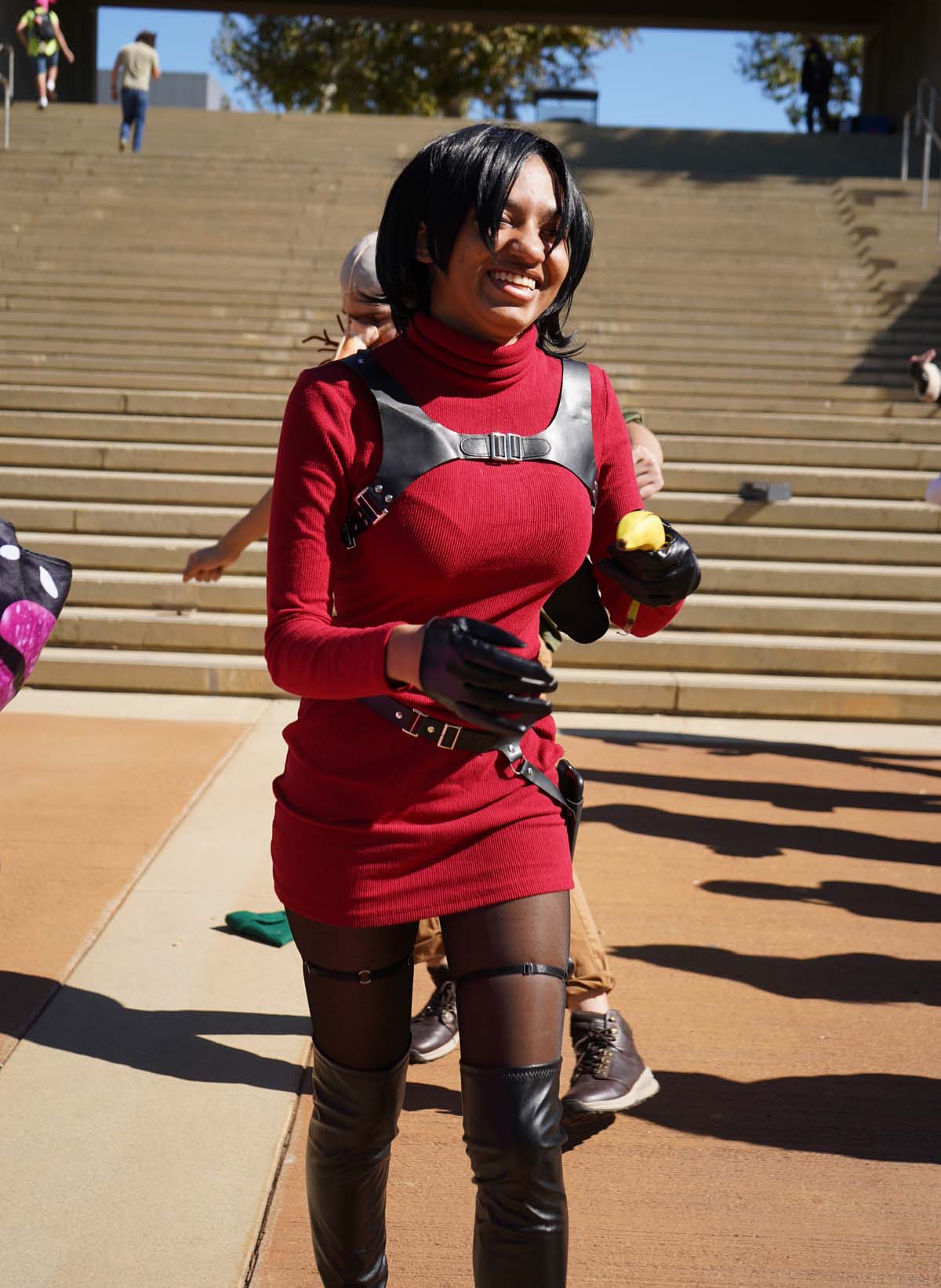 Students in costume at Halloween-themed Club Rush.