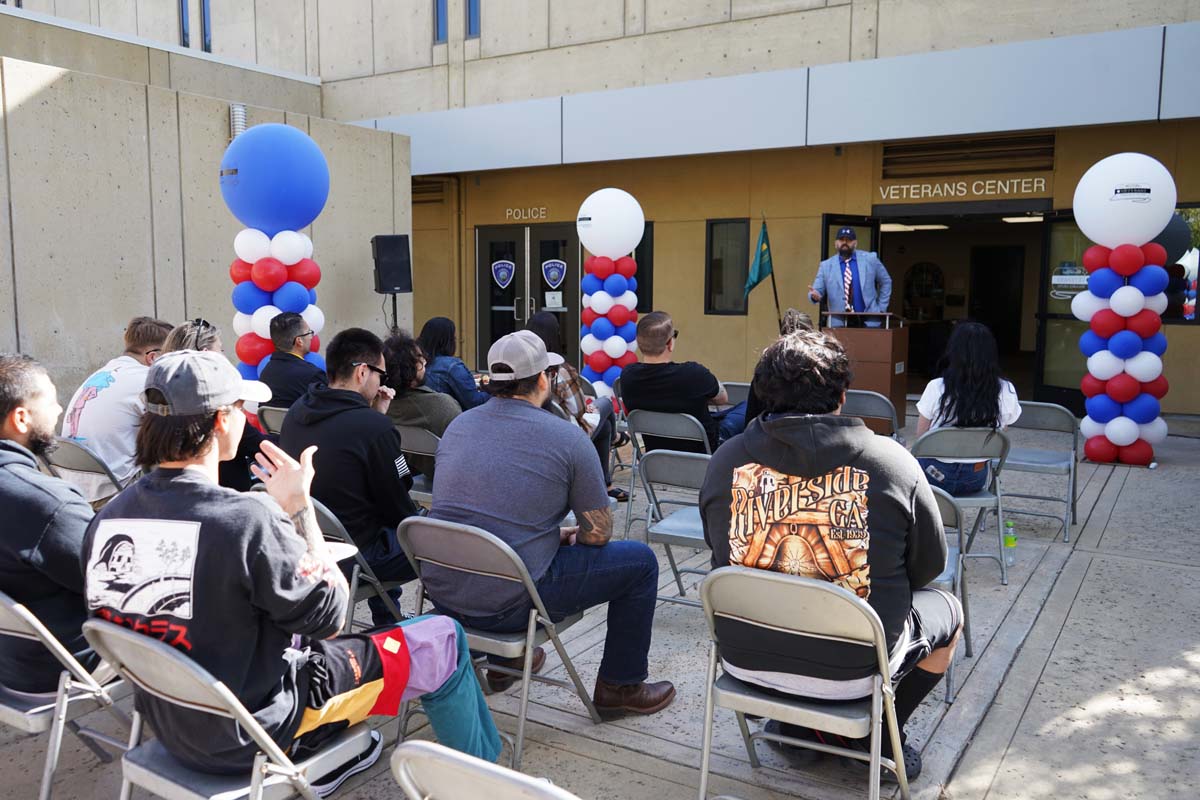 Students celebrate Veterans Appreciation Week at CHC.