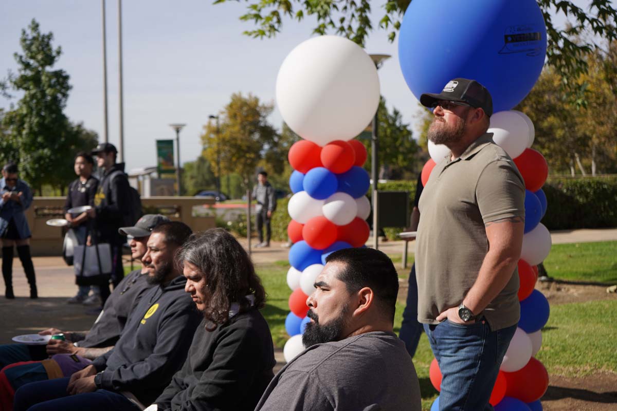 Students celebrate Veterans Appreciation Week at CHC.