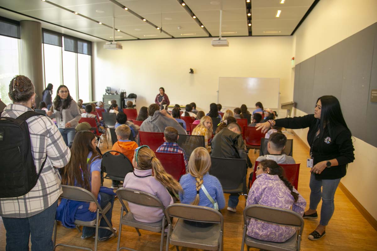 Elementary students attend Wa'at Celebration at CHC.