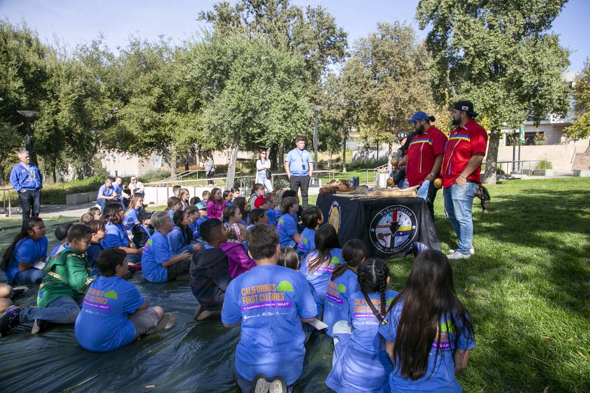 Elementary students attend Wa'at Celebration at CHC.