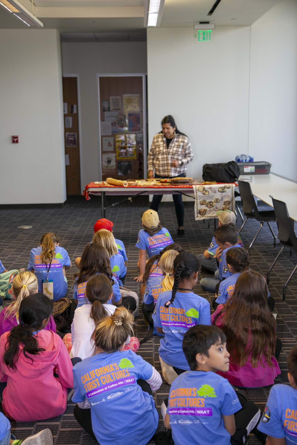 Elementary students attend Wa'at Celebration at CHC.