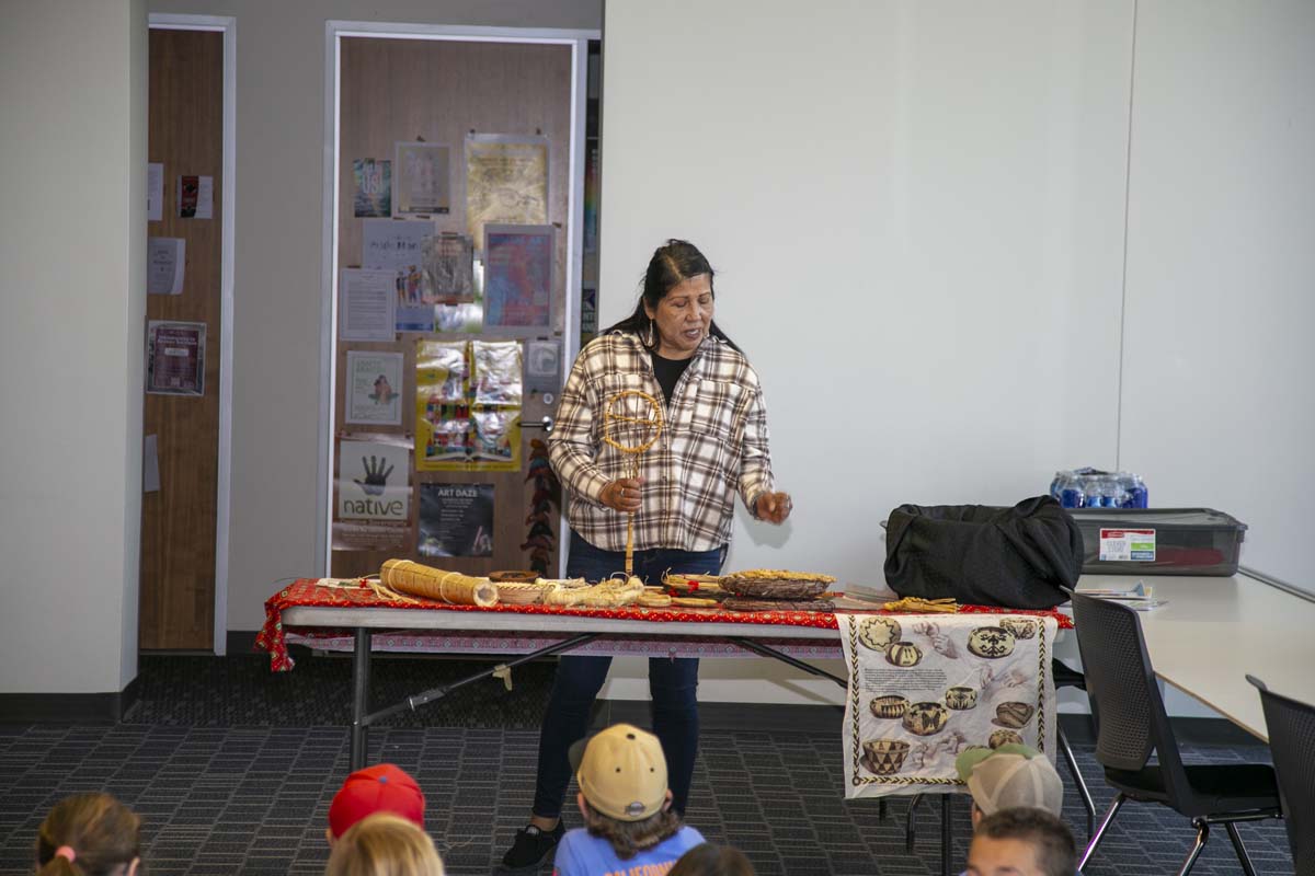 Elementary students attend Wa'at Celebration at CHC.