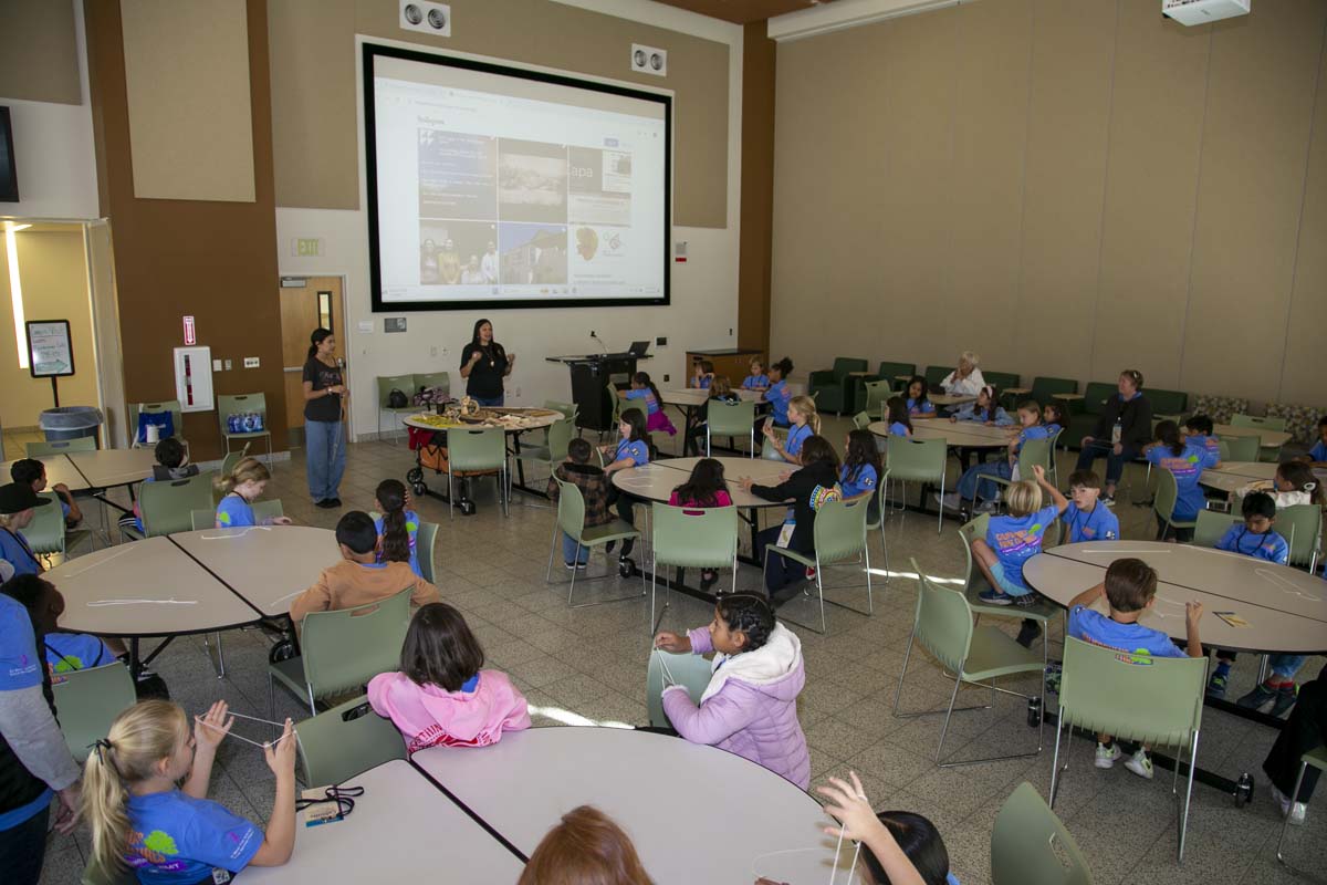 Elementary students attend Wa'at Celebration at CHC.